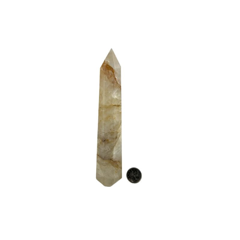 Natural Topaz Crystal Tower - 7.75 inch