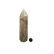 Natural Topaz Crystal Tower - 7.75 inch