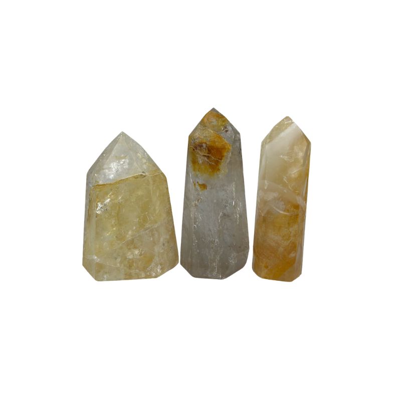 Golden Healer Quartz Crystal Tower - 4.25-4.75 inch