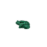 Malachite Frog Carving - 2 inch
