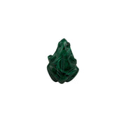 Malachite Frog Carving - 2.1 inch
