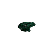 Malachite Frog Carving - 2 inch
