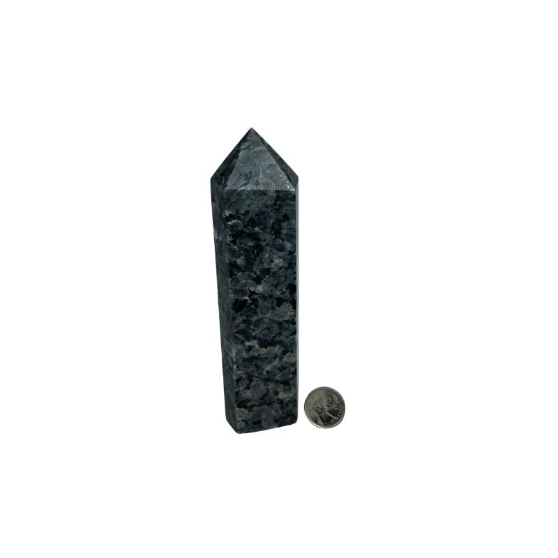 Larvikite Crystal Tower - 6.25-7 inch