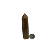 Tiger Eye Crystal Tower - 3.0-3.75 inch