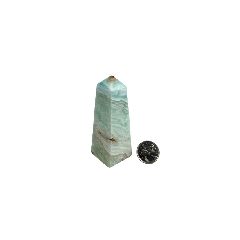 Caribbean Calcite Crystal Tower - 3.5-4 inch