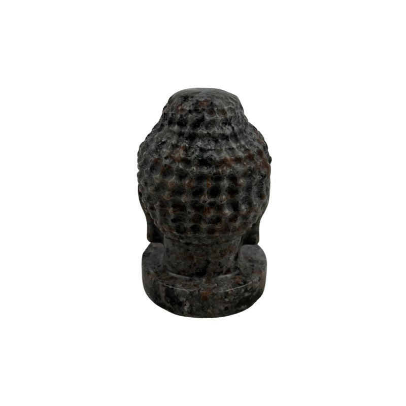 Yooperlite Guan Yin Female Buddha Head - 3.75 inch