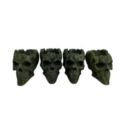 Nephrite Skull Bowl - 4-4.25 inch