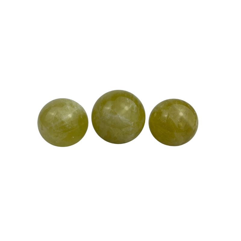 Lemon Quartz Sphere - 2.5-3 inch
