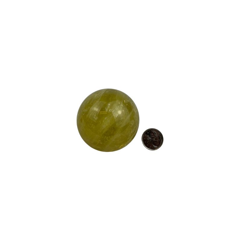 Lemon Quartz Sphere - 2.5-3 inch