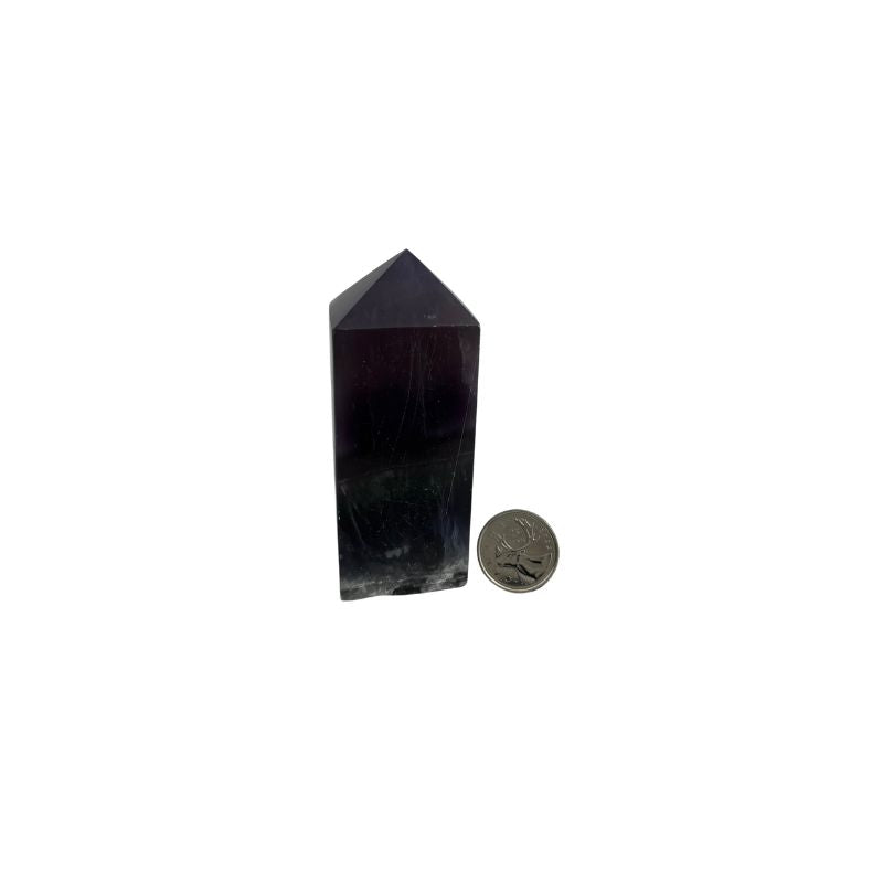 Purple Fluorite Crystal Tower - 3.75-6 inch