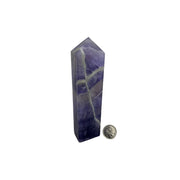 Purple Fluorite Crystal Tower - 3.75-6 inch