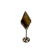 Tiger Eye Diamond Crystal with Stand - 3.0-3.25 inch