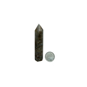 Thousand Layer Phantom Garden Amphibole Quartz Crystal Tower - 2.75-3.5 inch