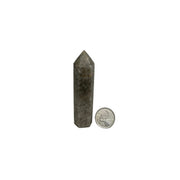 Thousand Layer Phantom Garden Amphibole Quartz Crystal Tower - 2.75-3.5 inch