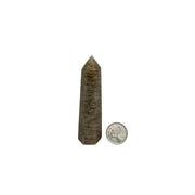 Thousand Layer Phantom Garden Amphibole Quartz Crystal Tower - 2.75-3.5 inch