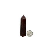 Hematoid Fire Quartz Crystal Tower - 2.5-3.75 inch