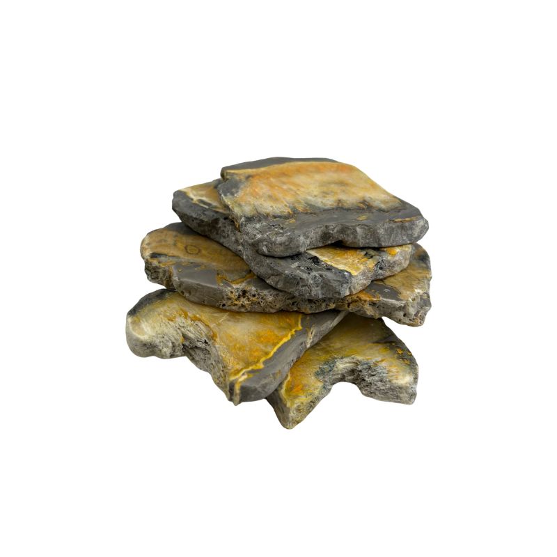 Bumblebee Jasper Slab - 3-6.25 inch