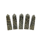 Dalmatian Jasper Crystal Tower - 3 inch
