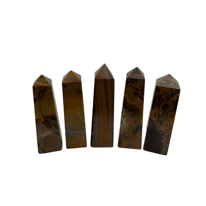 Tiger Iron Crystal Tower - 3 inch