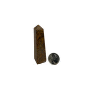 Mariam Jasper Crystal Tower - 3 inch