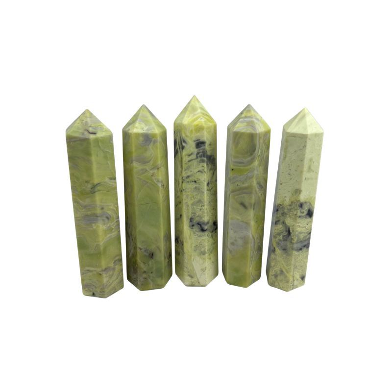 Serpentine Crystal Tower - 5-5.25 inch