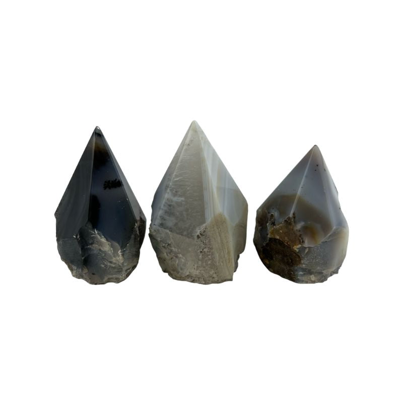 Dendritic Agate Top Polished Point - 2.0-3.0 inch