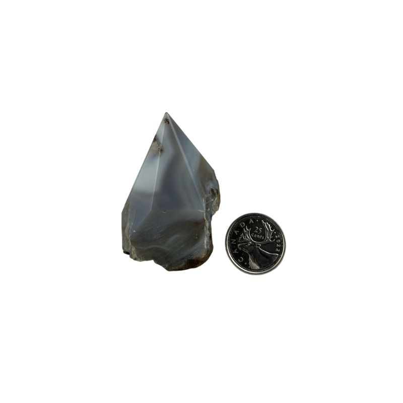 Dendritic Agate Top Polished Point - 2.0-3.0 inch