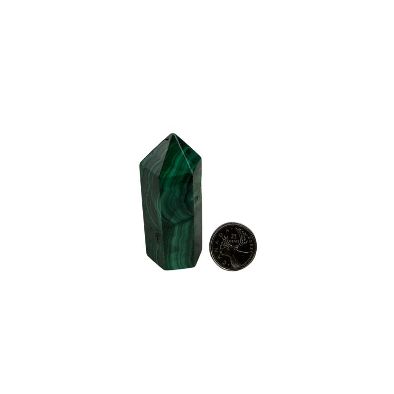Malachite Crystal Tower - 2.75-3.75 inch