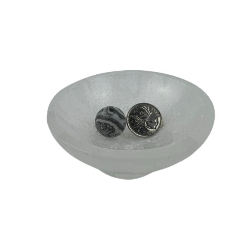 Grey Picasso Jasper Sphere - 0.75 inch