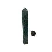Nephrite Jade with Pyrite Crystal Tower - 7.0-12.5 inch