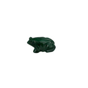 Malachite Frog Carving - 2.5 inch