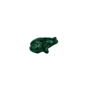 Malachite Frog Carving - 2.4 inch