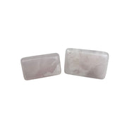 Pink Mangano Calcite Soap Palm Stone - 2.25-2.5 inch