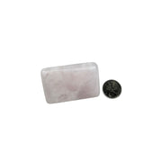 Pink Mangano Calcite Soap Palm Stone - 2.25-2.5 inch