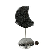 Yooperlite Moon with Zodiac Stand - 4 inch