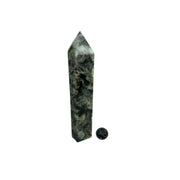 Green Lepidolite Mica Crystal Tower - 6-7.5 inch
