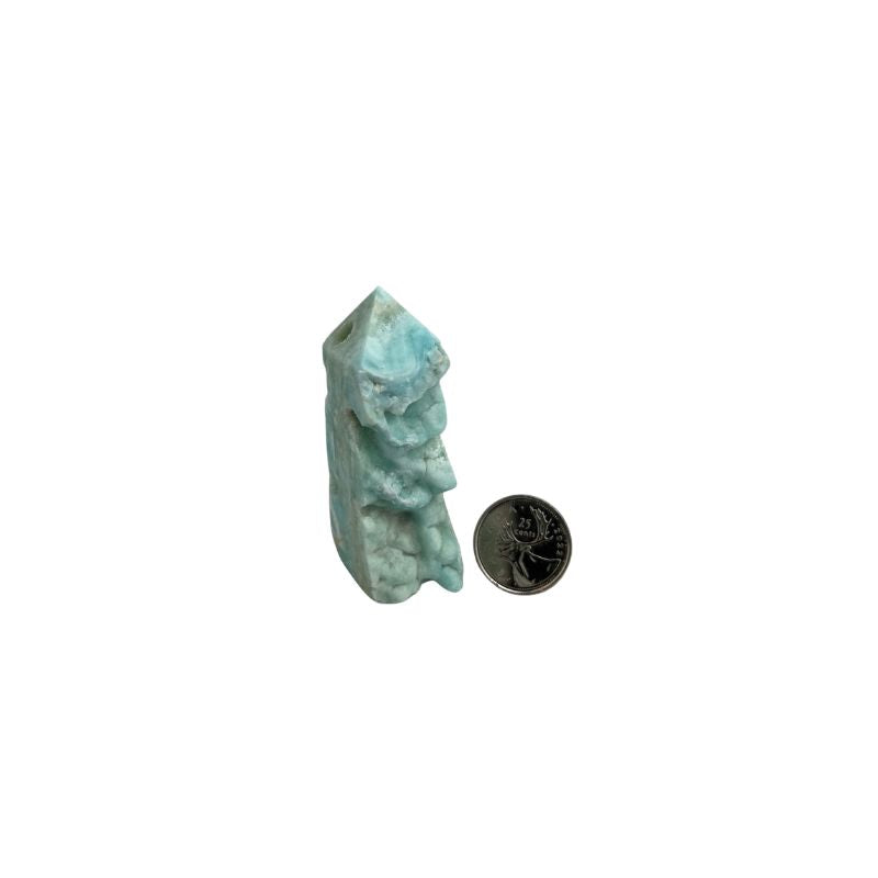 Blue Aragonite Crystal Tower - 2.75-3.5 inch