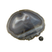 Natural Mixed Agate Slice - 8.0-8.5 inch
