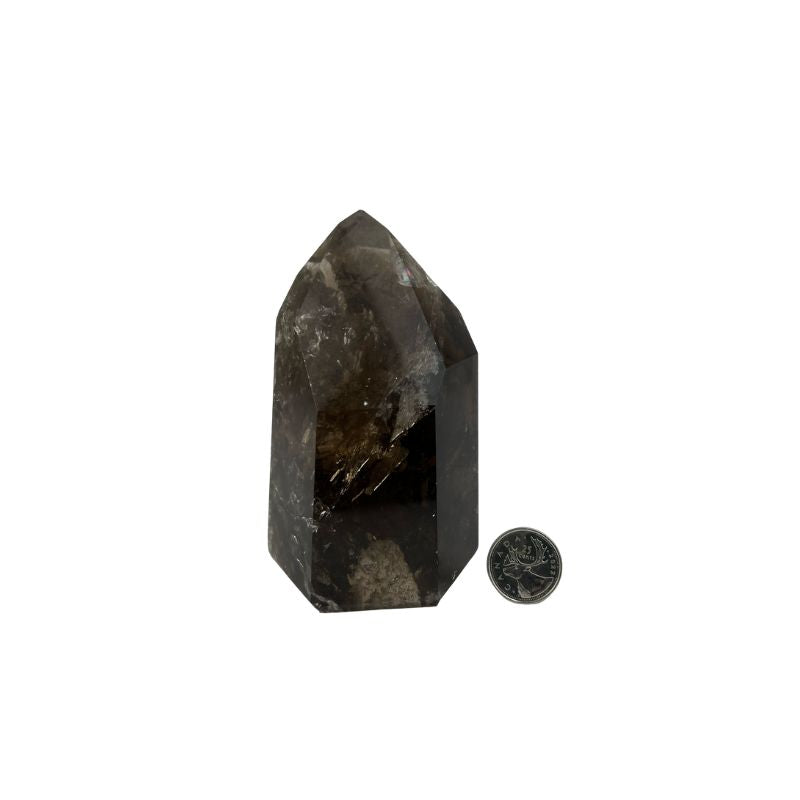 Smoky Quartz Crystal Tower - 4.75-5.75 inch