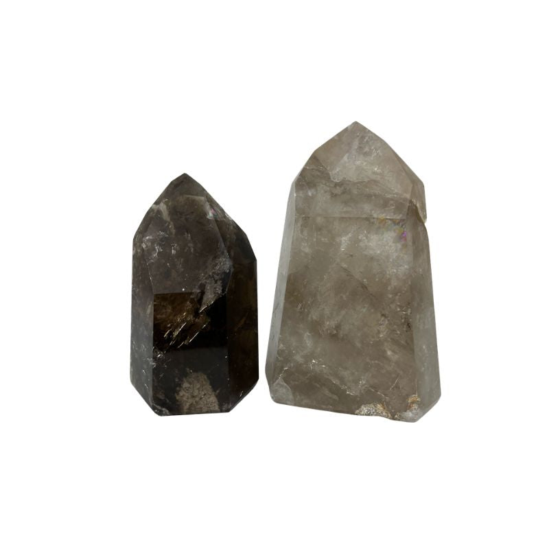 Smoky Quartz Crystal Tower - 4.75-5.75 inch