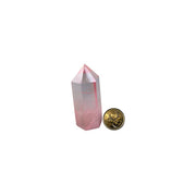 Pink Aura Quartz Crystal Tower - 2.25-2.75 inch