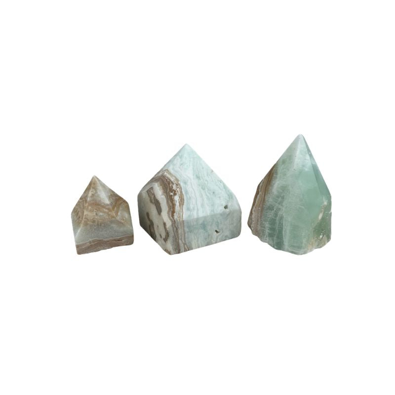 Caribbean Calcite Top Polished Point - 1.5-2.75 inch
