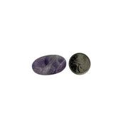Amethyst Worry Stone - 1.25-1.5 inch