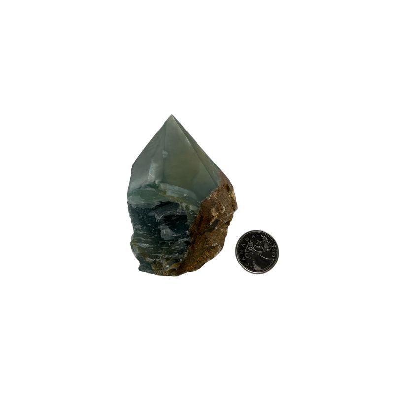Blue Onyx Top Polished Point - 2.75-3.25 inch