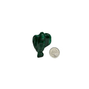 Malachite Angel Carving - 2.25-2.5 inch