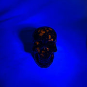 Flame Stone Skull with Details - 3.5-3.75 inch