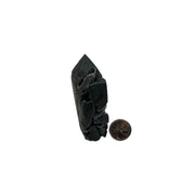 Black Chalcedony Sphalerite Crystal Tower - 2.75-3.75 inch