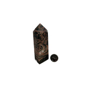 Firework Obsidian Crystal Tower - 4.5-6.5 inch