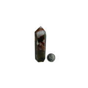 Red Moss Agate Crystal Tower - 3-3.5 inch