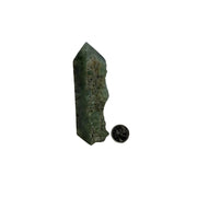 Prehnite with Epidote Crystal Tower - 1.75-4.5 inch